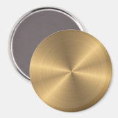 Personalisierte Metallradialtextur Magnet (Vorderseite/Rückseite)
