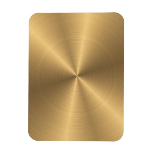 Personalisierte Metallradialtextur Magnet (Vertikal)