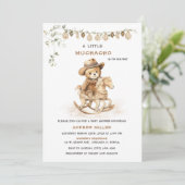 Personalisierte mexikanische Baby-Dusche Einladung (Stehend Vorderseite)