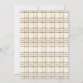 Personalisierte mexikanische Baby-Dusche Einladung (Rückseite)