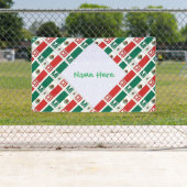 Personalisierte Mexiko-Flagge gekachelt Banner (Insitu)