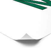 Personalisierte Mexiko-Flagge Poster (Ecke)