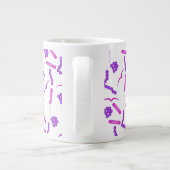 Personalisierte Mikrobiologie Jumbo-Tasse (Rückseite)