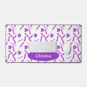 Personalisierte Mikrobiologie Schreibtischunterlage (Tastatur & Maus)