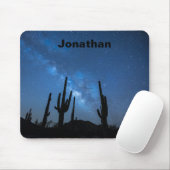 Personalisierte Milchstraße Wüste Südwestmousepad Mousepad (Mit Mouse)