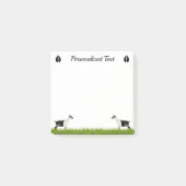 Personalisierte Milchziege Post-it Klebezettel (Vorderseite)