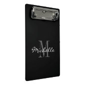 Personalisierte Mini-Zwischenablage mit elegantem  Mini Klemmbrett (Schrägansicht)