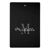 Personalisierte Mini-Zwischenablage mit elegantem  Mini Klemmbrett (Rückseite)