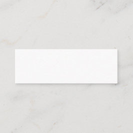 Personalisierte Minigeschäfts-Karte Mini Visitenkarte