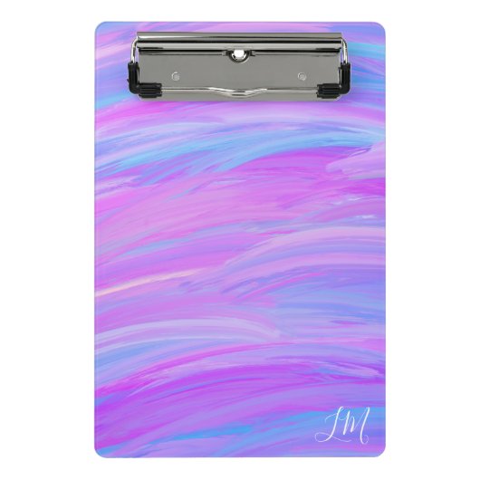 Personalisierte Miniklammer mit gestrichenen Farbe Mini Klemmbrett (Vorderseite)