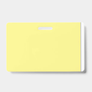 personalisierte minimale Vollfarbe Ausweis