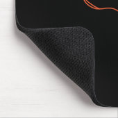 Personalisierte Minimalistische Dobermann-Linienku Mousepad (Ecke)
