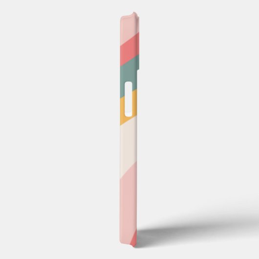 Personalisierte Minimalistische Farbwelle Case-Mate iPhone Hülle (Rückseite / Rechts)