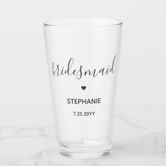Personalisierte Minimalistische Geschenke von Brid Glas (Vorderseite)