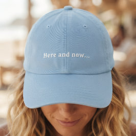 Personalisierte minimalistische Mütze, individuell Truckerkappe