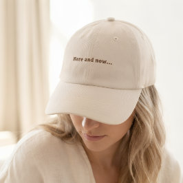 Personalisierte minimalistische Mütze, individuell Truckerkappe