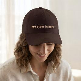 Personalisierte minimalistische Mütze, individuell Truckerkappe
