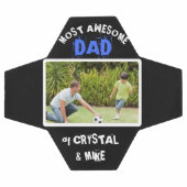 Personalisierte mit dem Phantastischsten Vater Fot Fußball (Flach)