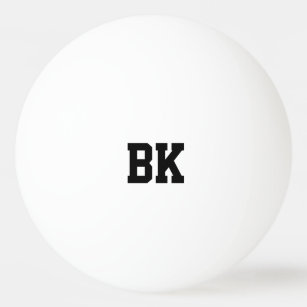 Personalisierte mit Monogramm Anfangsping pong Tischtennisball