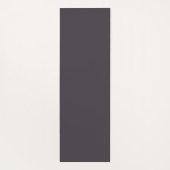 Personalisierte Mit Monogramm Farbe gestrichen Yogamatte (Rückseite)