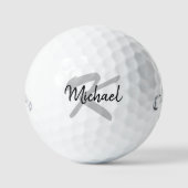 Personalisierte Mit Monogramm Golfbälle Markenbeze (Vorderseite)