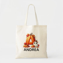 Personalisierte Mit Monogramm Halloween-Tasche