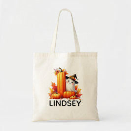 Personalisierte Mit Monogramm Halloween-Tasche Tragetasche