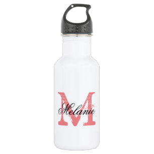 Personalisierte mit Monogramm Hochzeitsflaschen Trinkflasche