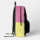 Personalisierte Mit Monogramm Schwarzwald Bedruckter Rucksack (Links)