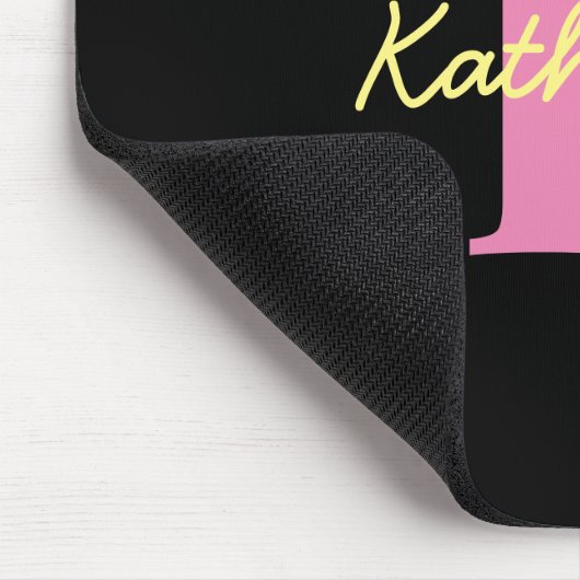 Personalisierte Mit Monogramm Schwarzwald Mousepad (Ecke)