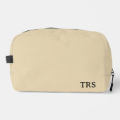 Personalisierte Mit Monogramm Trauzeugen geben Bei Waschbeutel (Vorderseite)