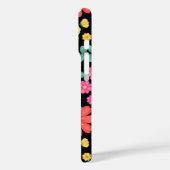 Personalisierte Mit Monogramm Wildblume Blumenschw Case-Mate iPhone Hülle (Rückseite / Links)