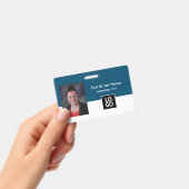 Personalisierte Mitarbeiter Foto ID Company Custom Ausweis (Handheld)