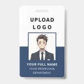 Personalisierte Mitarbeiter-Foto-ID Firmen-Sicherh Ausweis (Vorderseite)