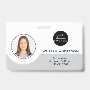 Personalisierte Mitarbeiter-Foto-ID Firmen-Sicherh Ausweis