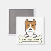 Personalisierte Mitarbeiter Magnet (Vorderseite/Rückseite)