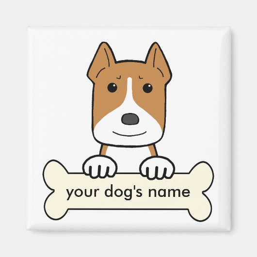 Personalisierte Mitarbeiter Magnet (Vorne)