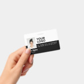 Personalisierte Mitarbeiter Moderne Foto-ID-Sicher Ausweis (Handheld)