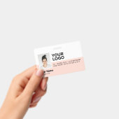 Personalisierte Mitarbeiter Moderne Foto-ID-Sicher Ausweis (Handheld)