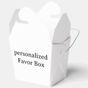 personalisierte Mitnahme 3x2,25x3,125 Geschenkschachtel