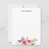 Personalisierte Mitteilungskarten (Vorderseite)