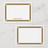 Personalisierte Mitteilungskarten an der extravaga (Vorne/Hinten)