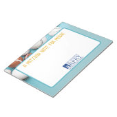 Personalisierte Mitzvah-Anmerkung - Sport Notizblock (angewinkelt)