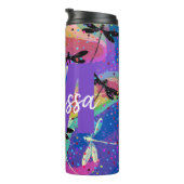 Personalisierte Mod-Libellen Thermosbecher (Nach rechts gedreht)
