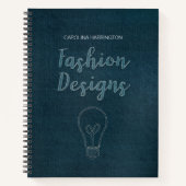 Personalisierte Mode-Designs Notizblock (Vorderseite)