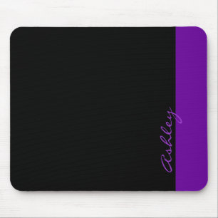 Personalisierte moderne 519 lila mousepad