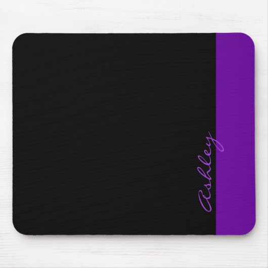 Personalisierte moderne 519 lila mousepad (Vorne)