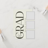 Personalisierte moderne Abschluss-Karte 2025 Karte (Vorderseite/Rückseite Beispiel)