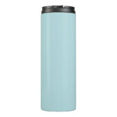 Personalisierte moderne Abschlussmütze mit Quaste Thermosbecher (Rückseite)