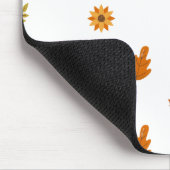 Personalisierte moderne Blumenfotos  Mousepad (Ecke)
